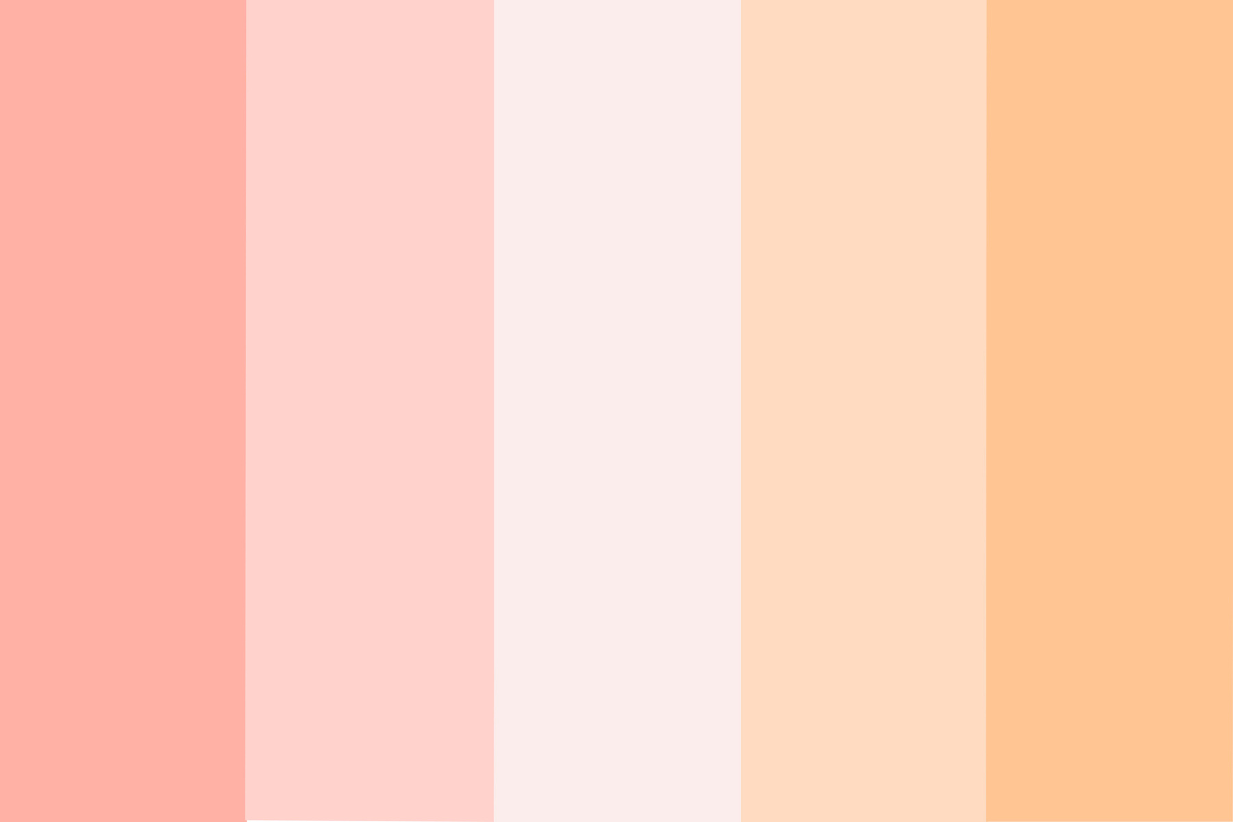 Peach and pink stripes background